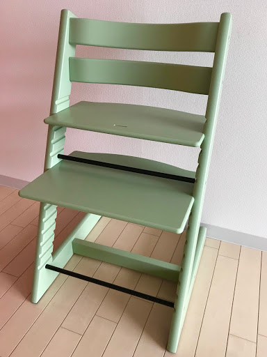 美品 stokke trip trap ウォールナット トリップトラップ-