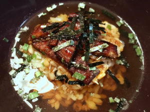 しら河ひつまぶしセットのお茶漬け