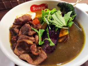 札幌スープカレーすあげプラス-suage+-の生ラム炭焼きカレー