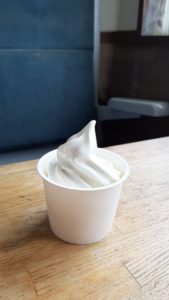 ハイジ牧場のソフトクリーム
